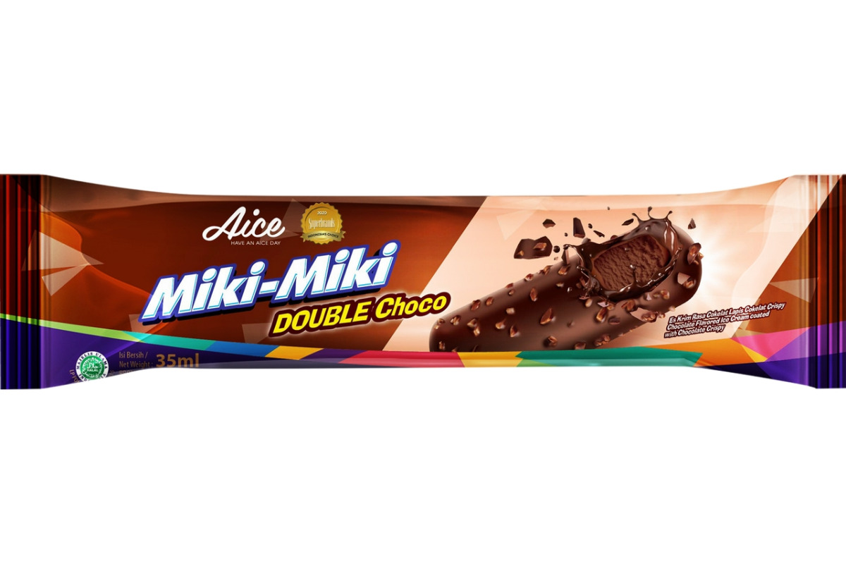 Эскимо Aice «Miki-Miki Double Choco» двойной шоколад