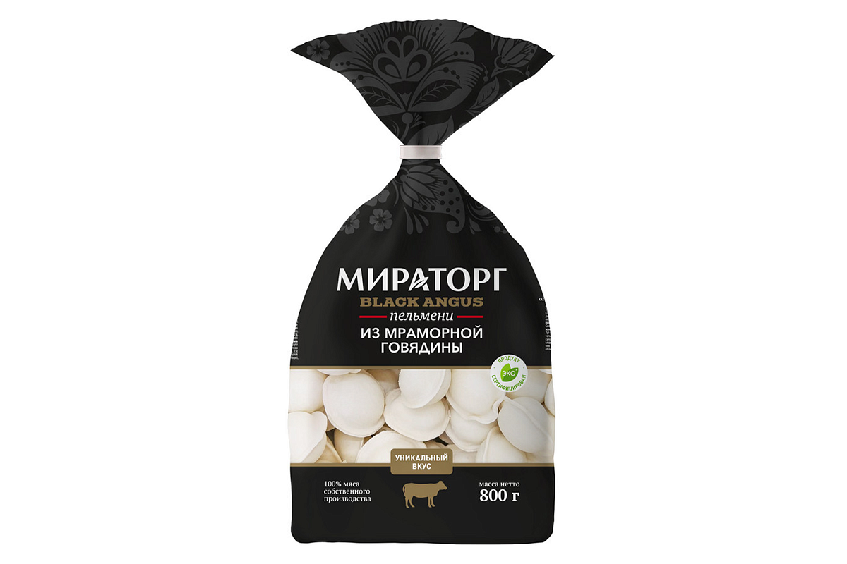 Пельмени из мраморной говядины BLACK ANGUS
