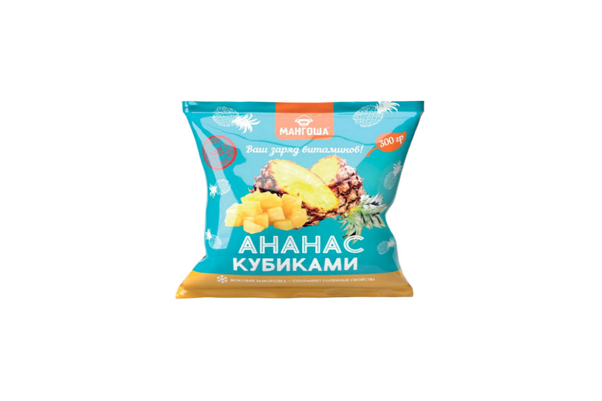 Ананас кубиками