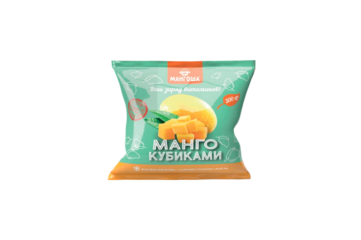 Манго кубиками